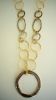 Large Circle Necklace with Large Circle Pendant