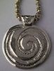 Large Spiral Pendant