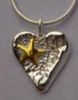 Small 18k Heart Pendant
